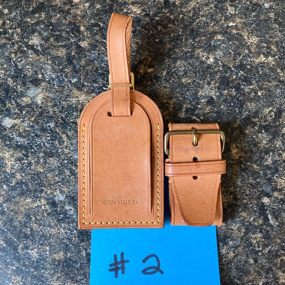 LV Luggage Tag Set #2